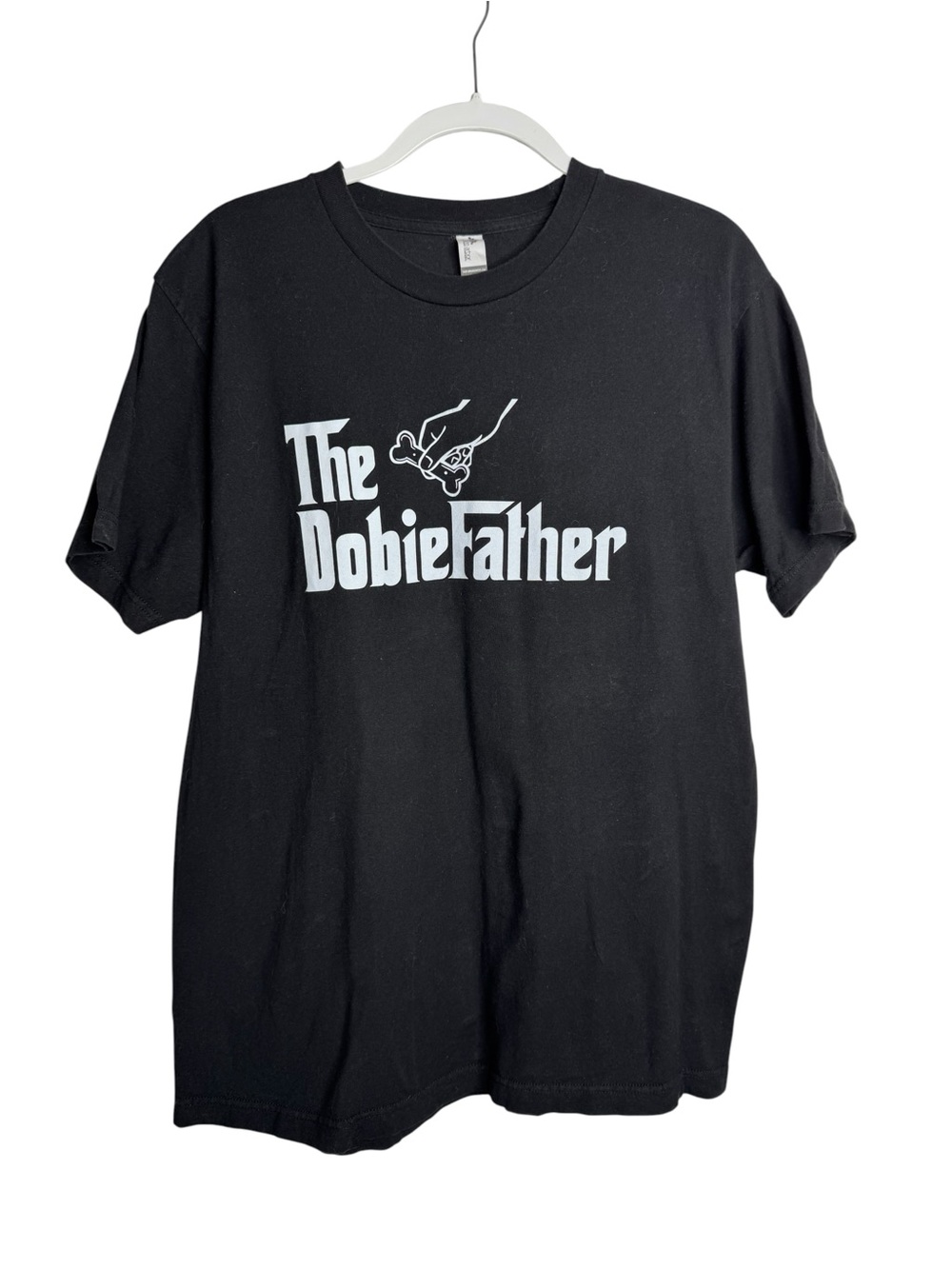 Ann Arbor The Dobie Father Black Graphic Tee - Unbranded